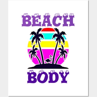 Beach Body Posters and Art